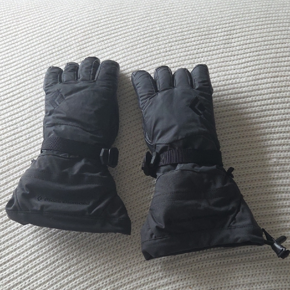 Black Diamond Black Gloves